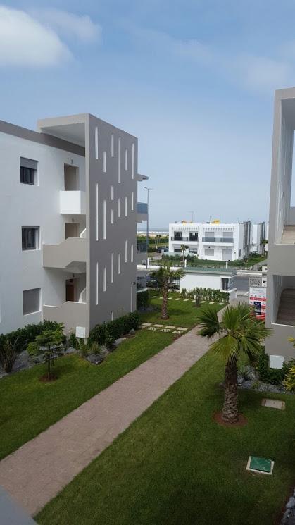 Blanca Beach Vue Laterale Sur Mer Sidi Rahal  Exterior foto